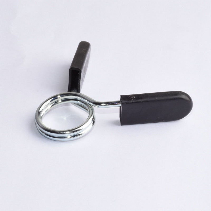 Thick Spring Barbell Collar Clips, 25-30mm Quick Release Spring Collars, Anti-Slip Stable Dumbbell Bar Lock Clamps