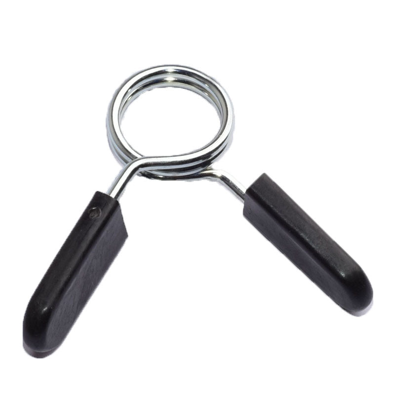 Thick Spring Barbell Collar Clips, 25-30mm Quick Release Spring Collars, Anti-Slip Stable Dumbbell Bar Lock Clamps
